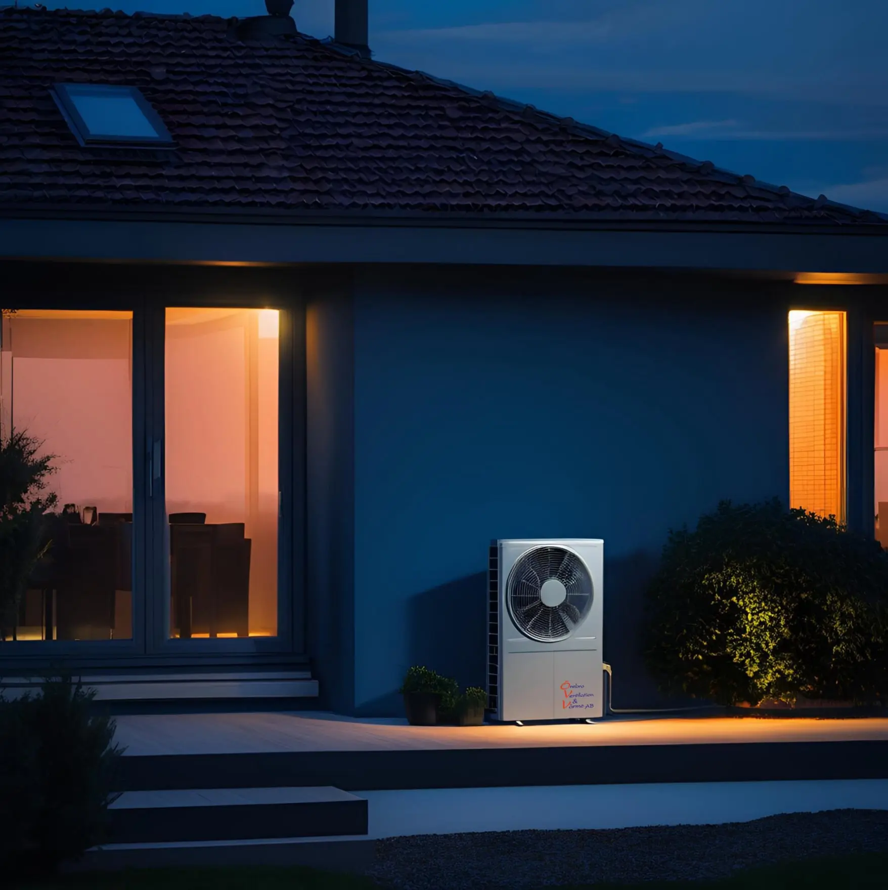 Örebro Ventilation & Värme, Luftvärmepump utomhusklimat